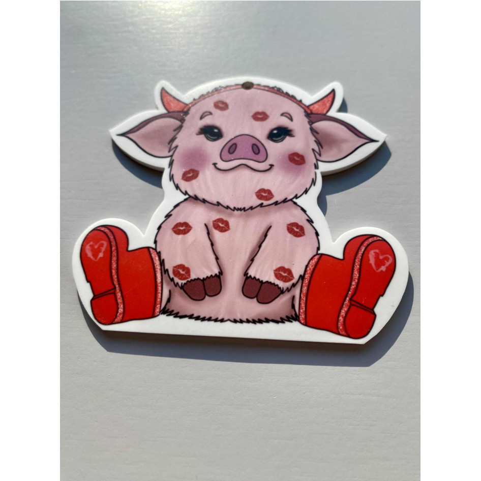 SUBLIMATED KISSES PIG (WC2272)