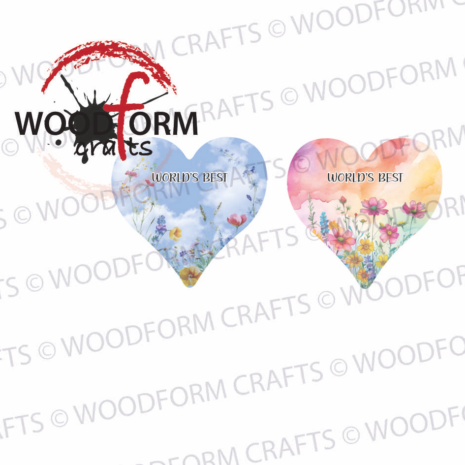 WORLDS BEST N HEART KEYRING PNG DIGITAL FILE (PACK OF 2)