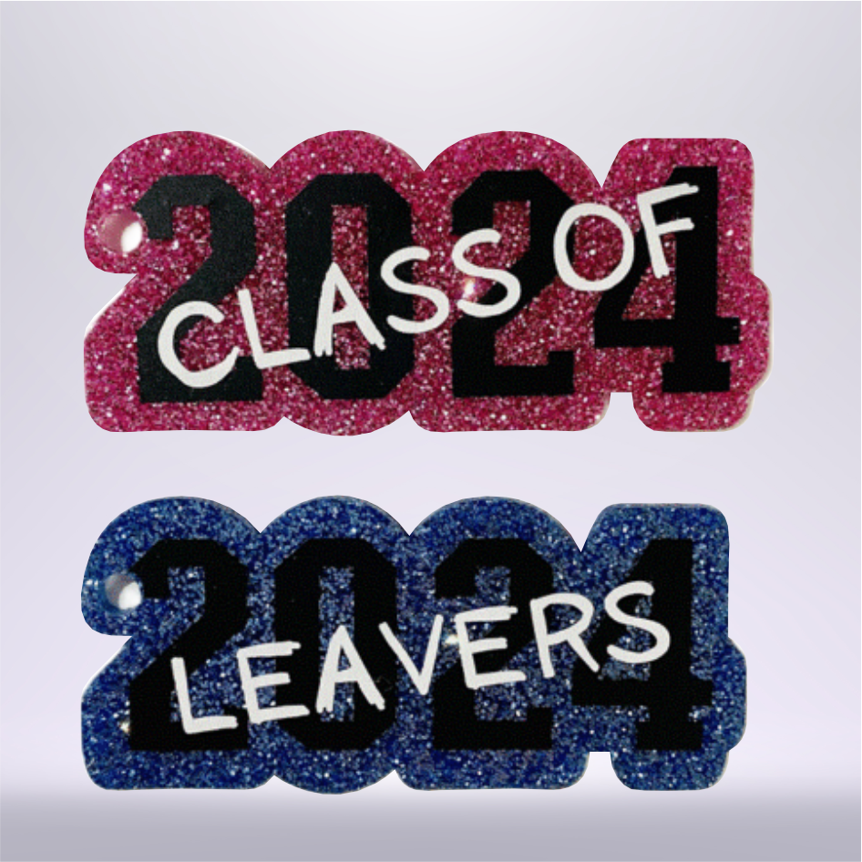 2024 CLASS OF/LEAVERS VINYL FOR 2024 KEYRINGS (WC2013)