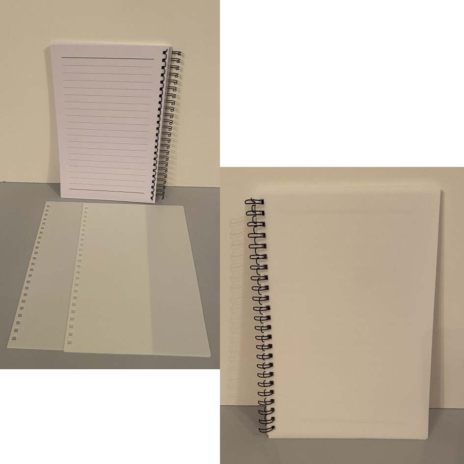 BLANK A5 SUBLIMATION NOTEBOOK