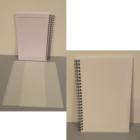 BLANK A5 SUBLIMATION NOTEBOOK