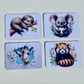 ANIMAL SUBLIMATED MAGNETS