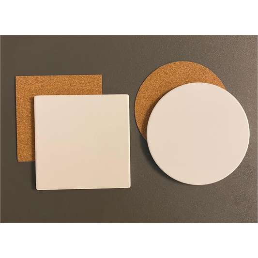 BLANK CERAMIC COASTER