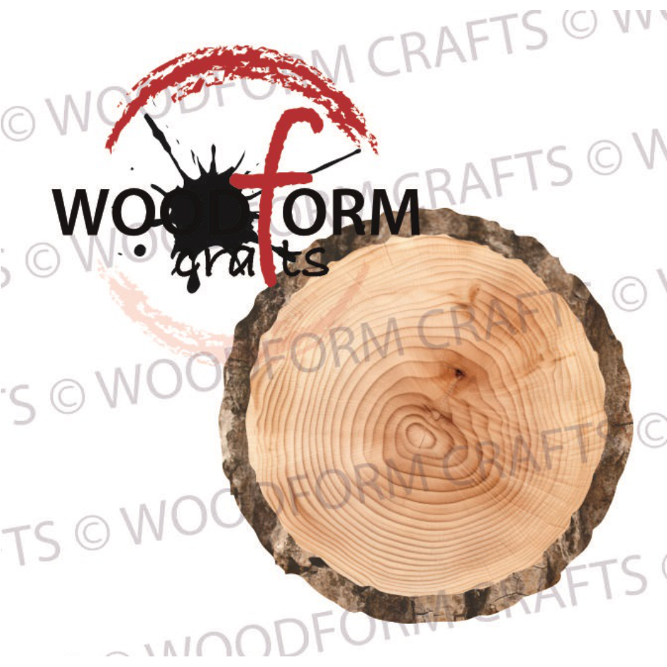 BLANK LOG SLICE DESIGN PNG DIGITAL DOWNLOAD FILE (WC2089)