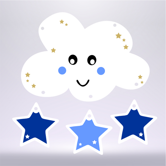 VINYL BOY DESIGN FOR CLOUD & STAR SETS (WC1622)