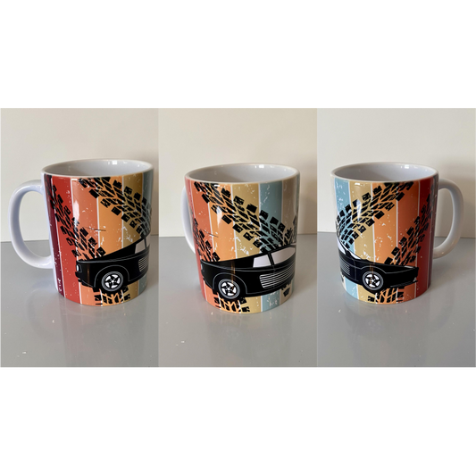 SUBLIMATED CAR MUG