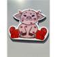 SUBLIMATED KISSES PIG (WC2272)