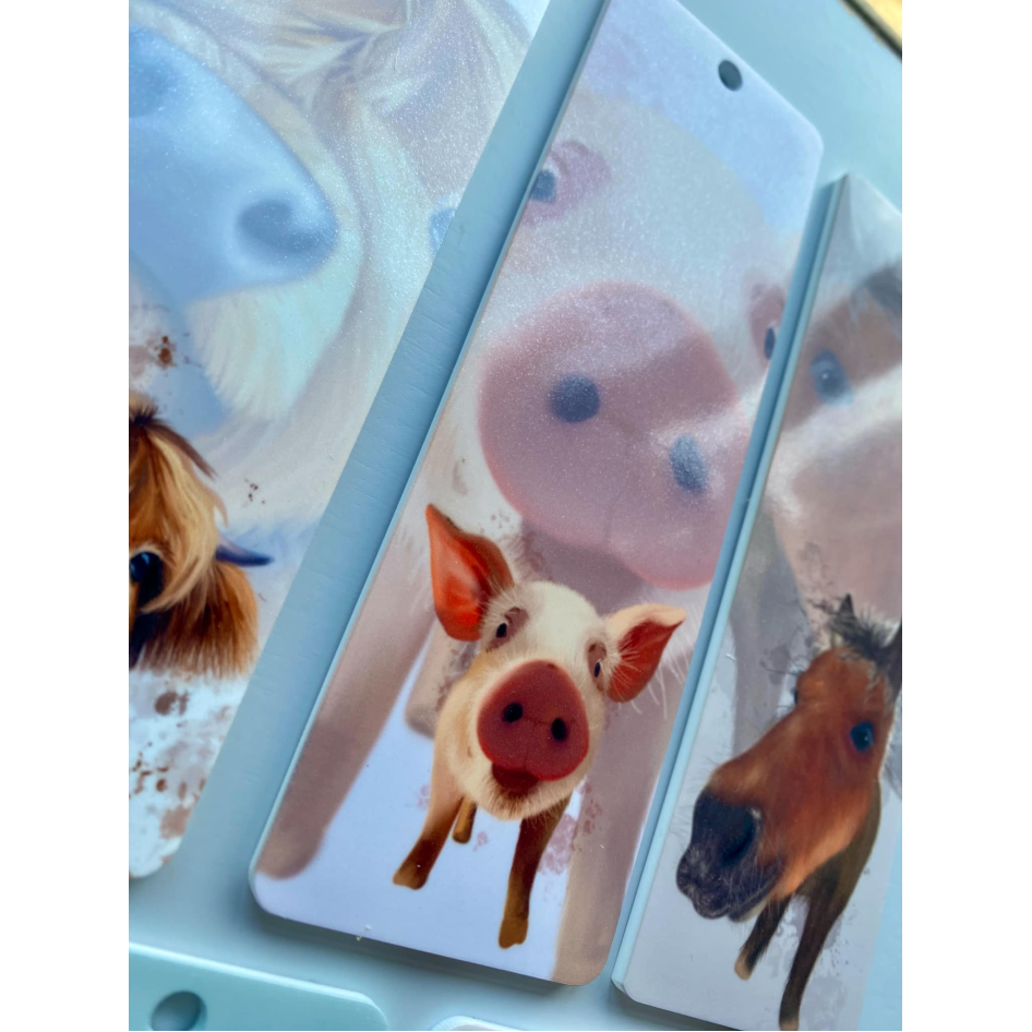 Sublimated Animal Theme Bookmark (WC1592)