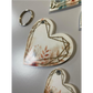 SUBLIMATED 'BELONGS TO' 6CM HEART KEYRING