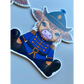 SUBLIMATED NUTCRACKER CHRISTMAS COW (CC0386)