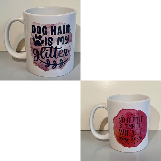 SUBLIMATED DOG HAIR MUG