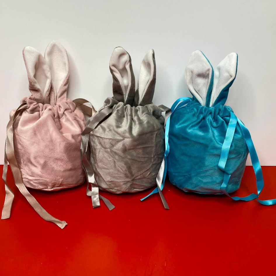 VELVET BUNNY BAGS