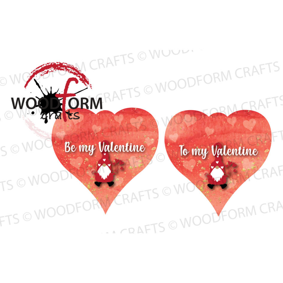 GNOME VALENTINES DESIGN PNG DIGITAL FILE (PACK OF 2) FOR HEART WITH MONEY SLOT (WC1879)