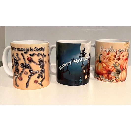 SUBLIMATED HALLOWEEN MUG