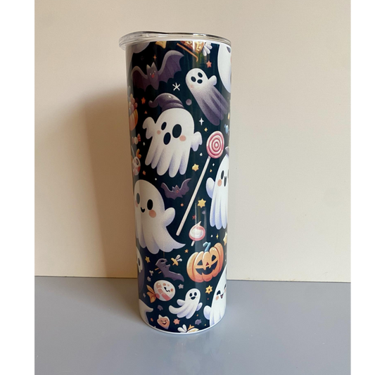 HALLOWEEN SUBLIMATED 20oz SKINNY TUMBLER