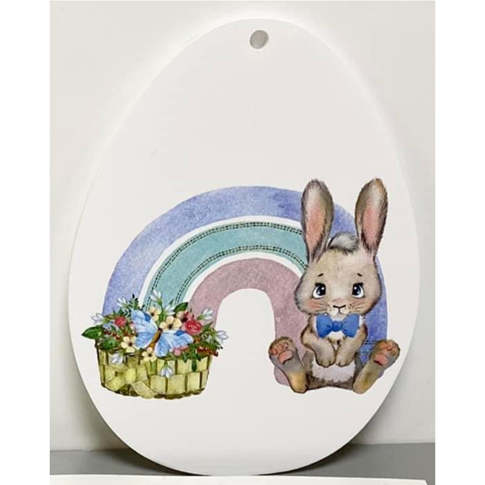 PRINTED VINYL EASTER DESIGN FOR HANGING EGG (WC1170)