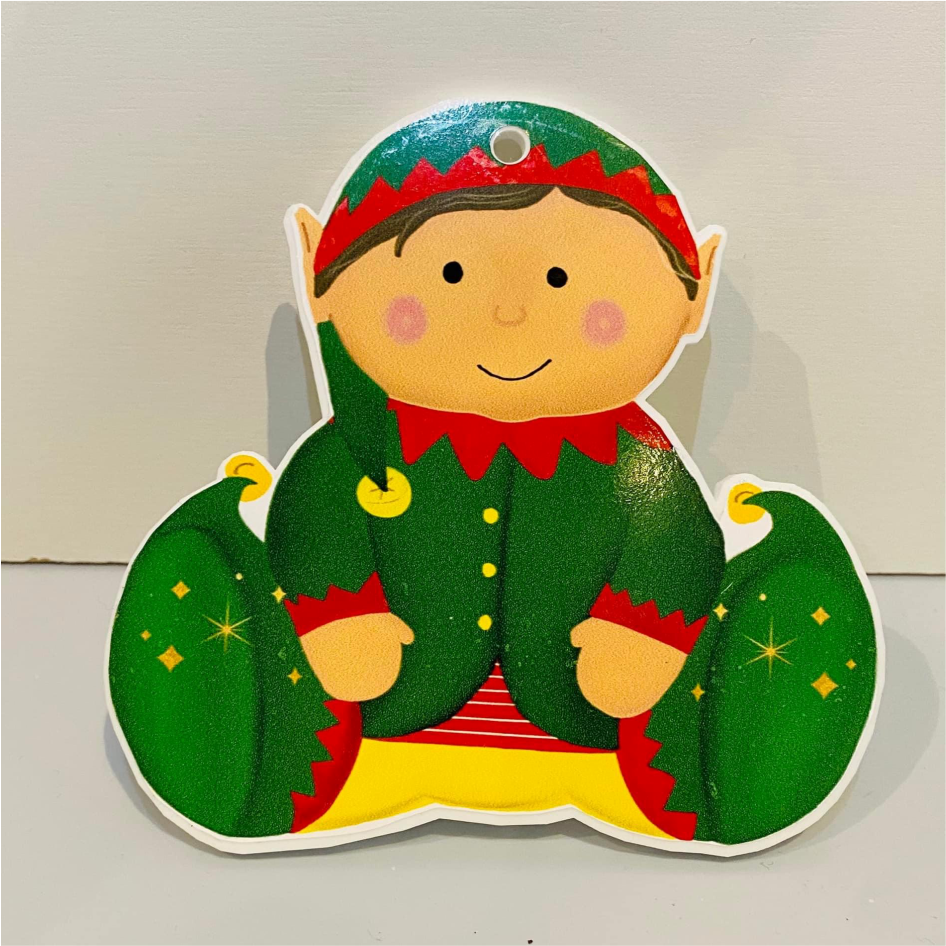 PRINTED VINYL ELF FOR HANGING ELF (CCO348)