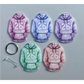 Sublimated Pastel 'Leavers 26' Hoodie front keyring (WC2291)