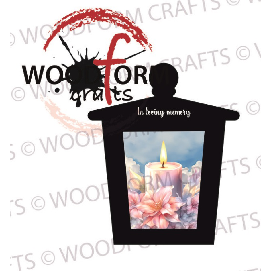 IN LOVING MEMORY HANGING LANTERN PNG DIGITAL DOWNLOAD FILE