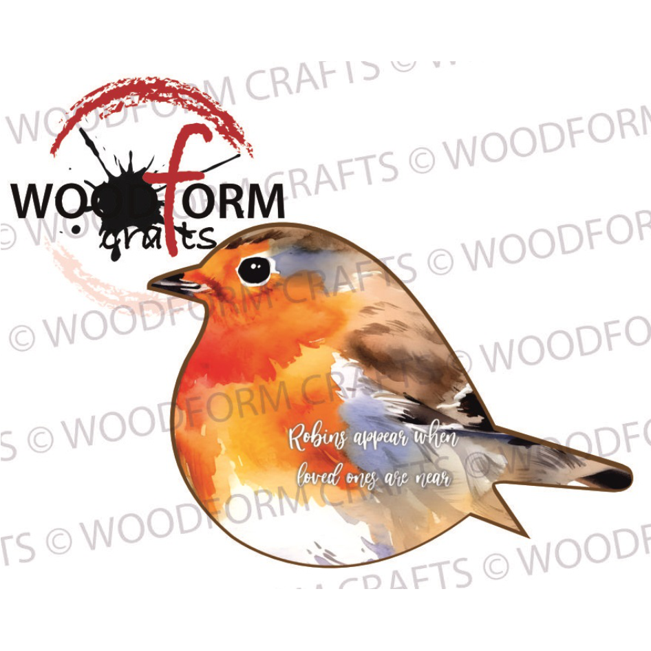 ROBINS APPEAR ‘LIFE LIKE’ HANGING ROBIN DESIGN PNG DIGITAL DOWNLOAD FILE