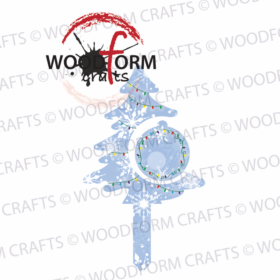 LIGHTS TREE GRAVE MARKER DESIGN PNG DIGITAL DOWNLOAD (CC0146)