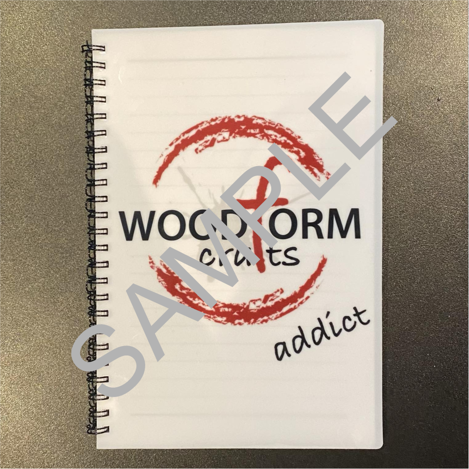 PERSONALISED LOGO SUBLIMATED A5 NOTEBOOK