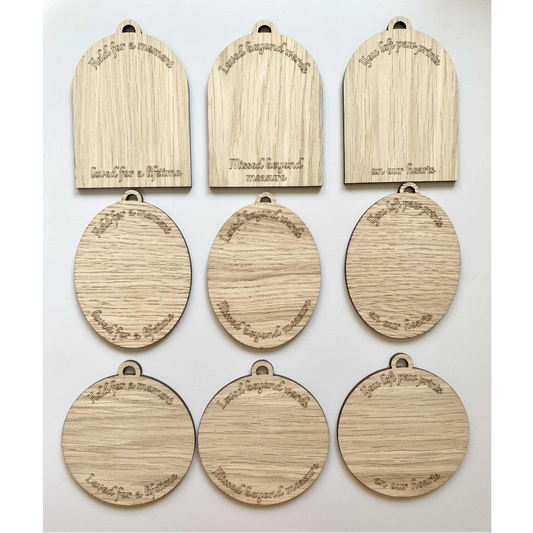 ENGRAVED MEMORIAL ARCH, OVAL & LOOP CIRCLE