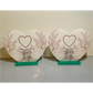 SUBLIMATED MEMORIAL HEART ON STAND (WC2225)