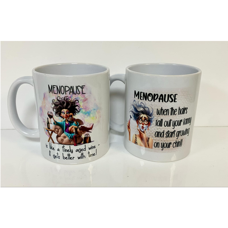 SUBLIMATED MENOPAUSE MUG