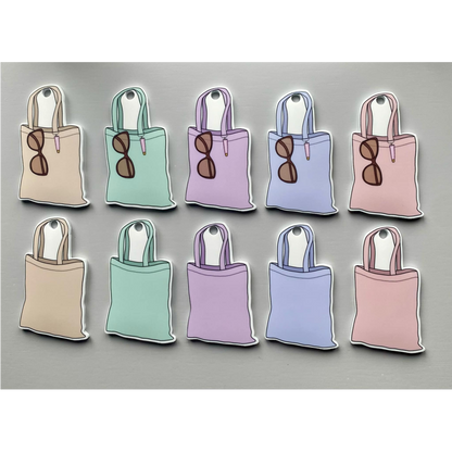 Sublimated Tote Bag keyring (WC2299)
