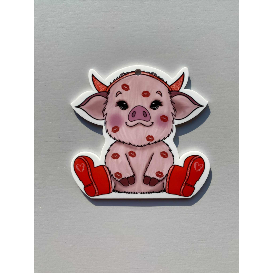 SUBLIMATED KISSES PIG (WC2272)