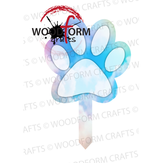 PAW GRAVEMARKER DESIGN PNG DIGITAL DOWNLOAD (WC1901)