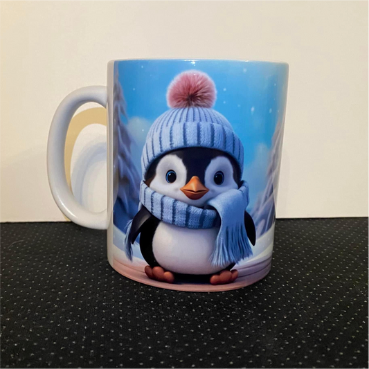 SUBLIMATED PENGUIN MUG