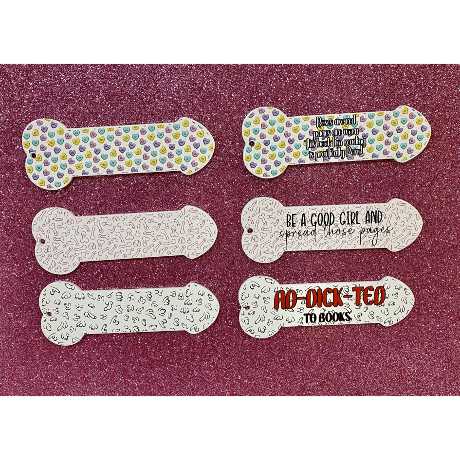 PATTERNED VINYL DESIGNS FOR WILLY BOOKMARK (WC2196)