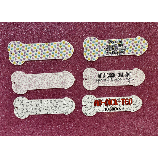 PATTERNED VINYL DESIGNS FOR WILLY BOOKMARK (WC2196)