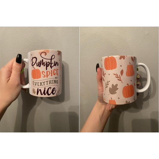 SUBLIMATED PUMPKIN SPICE MUG