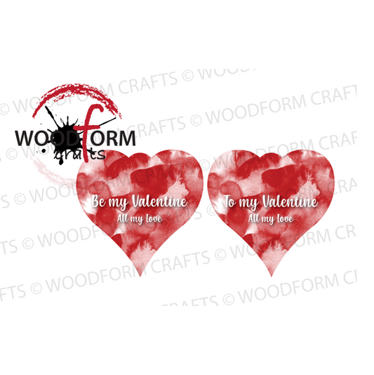 RED & PINK VALENTINES DESIGN PNG DIGITAL FILE (PACK OF 2) FOR HEART WITH MONEY SLOT (WC1879)