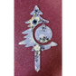 SUBLIMATED TREE GRAVE MARKER WITH LOOP CIRCLE