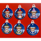 SUBLIMATED HIGHLAND COW 10CM BAUBLE