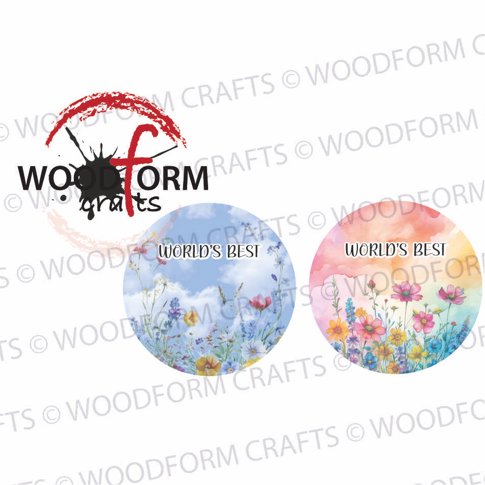 WORLDS BEST CIRCLE PNG DIGITAL FILE (PACK OF 2)